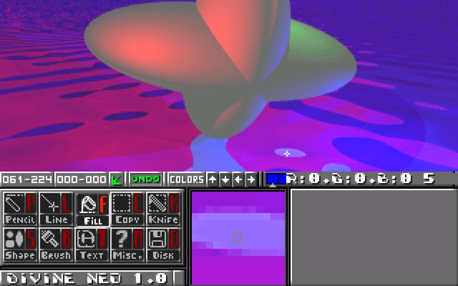 Divine Neochrome atari screenshot